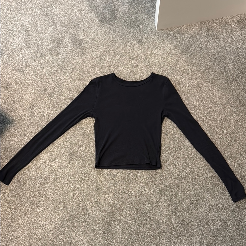 Classic navy Long Sleeve Top